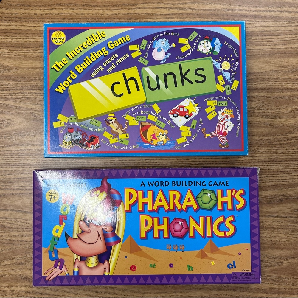 Word Building Games Set of 2